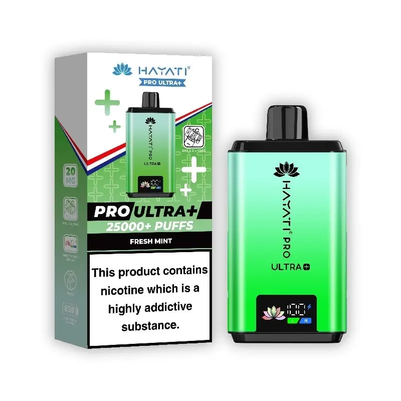 Hayati Pro Ultra Plus 25k Prefilled Pod Kit - Image 10