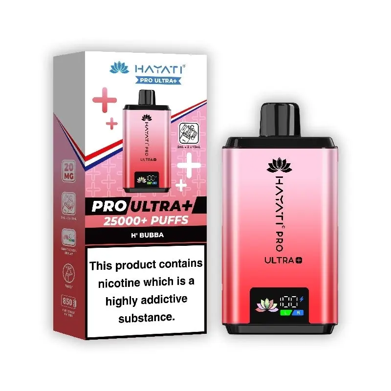 Hayati Pro Ultra Plus 25k Prefilled Pod Kit - Image 12