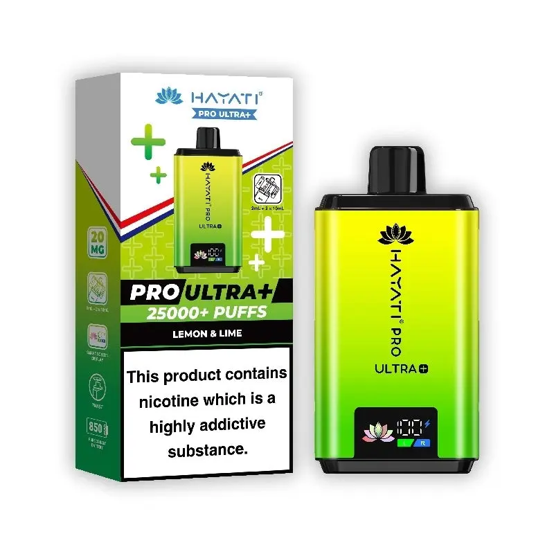 Hayati Pro Ultra Plus 25k Prefilled Pod Kit - Image 14