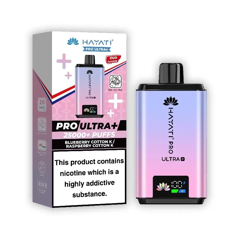 Hayati Pro Ultra Plus 25k Prefilled Pod Kit - Image 6