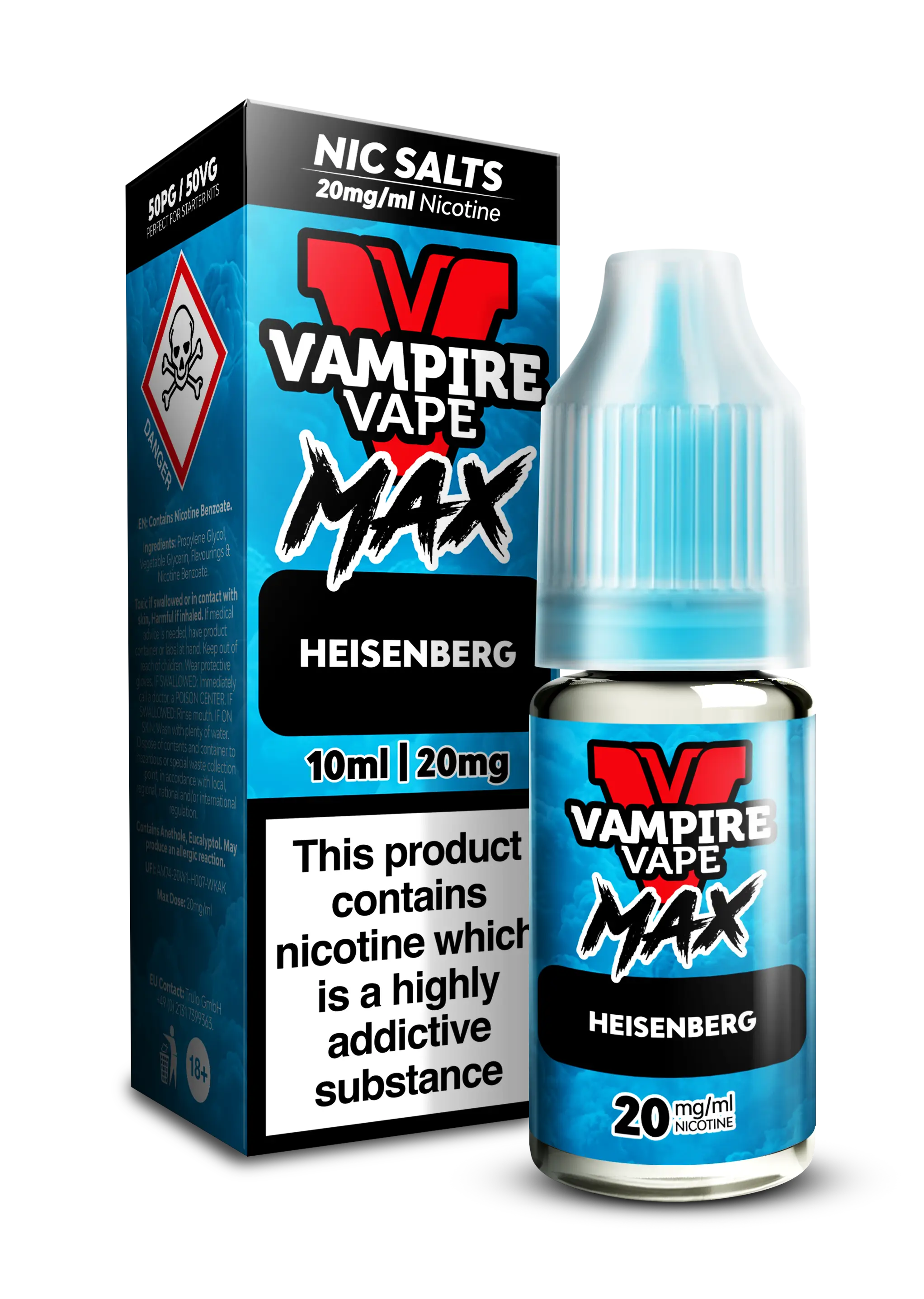Heisenberg By Vampire Vape Max Nic Salt