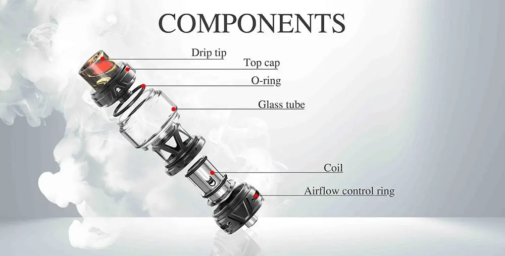 Horizon Falcon II Sub Ohm Tank UK - 5.2ml Bubble Glass Included - Image 4