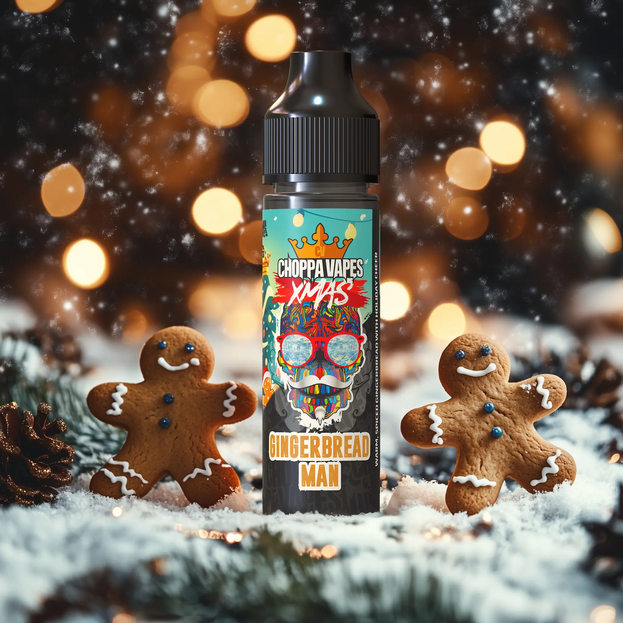 LIMITED EDITION  Choppa Vapes XMAS- Gingerbread Man