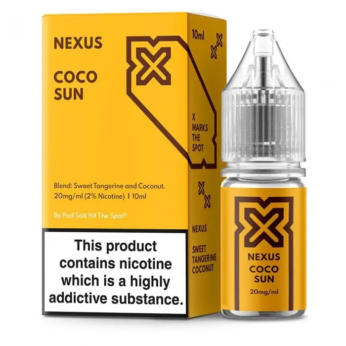 Coco Sun Nexus Nic Salts- UK