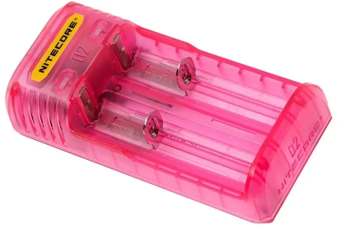 Nitecore Q2 Battery Charger - Pink - Image 3