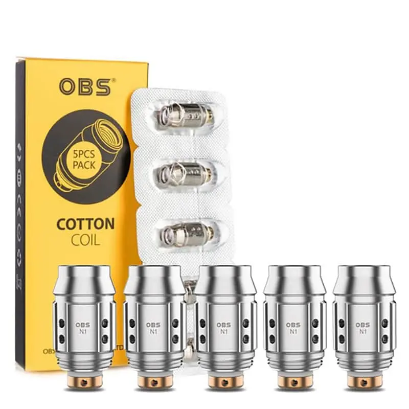 OBS Mini Tank N1 Mesh Cotton Coils - Image 2