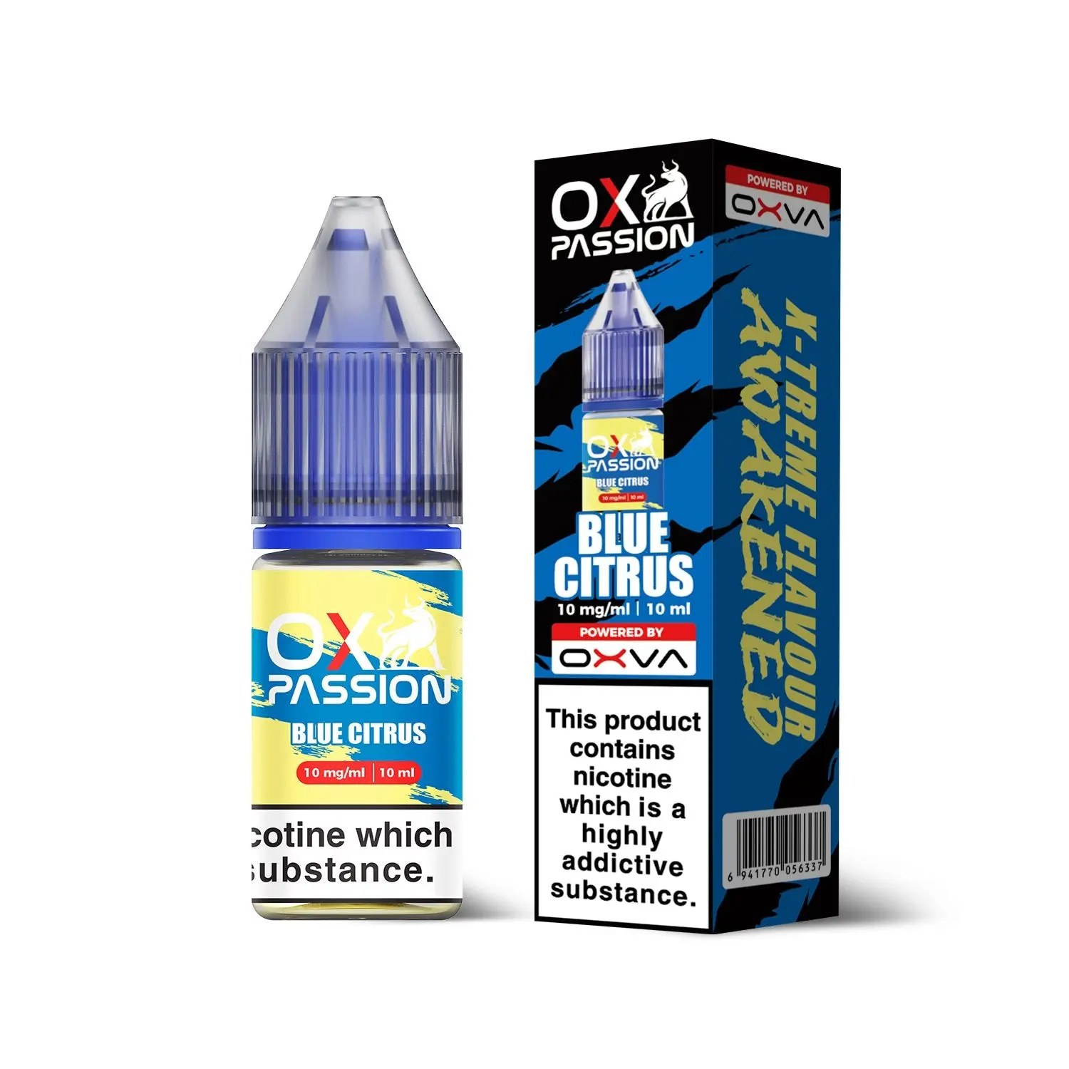 Blue Citrus Ox Passion Nic Salts By OXVA