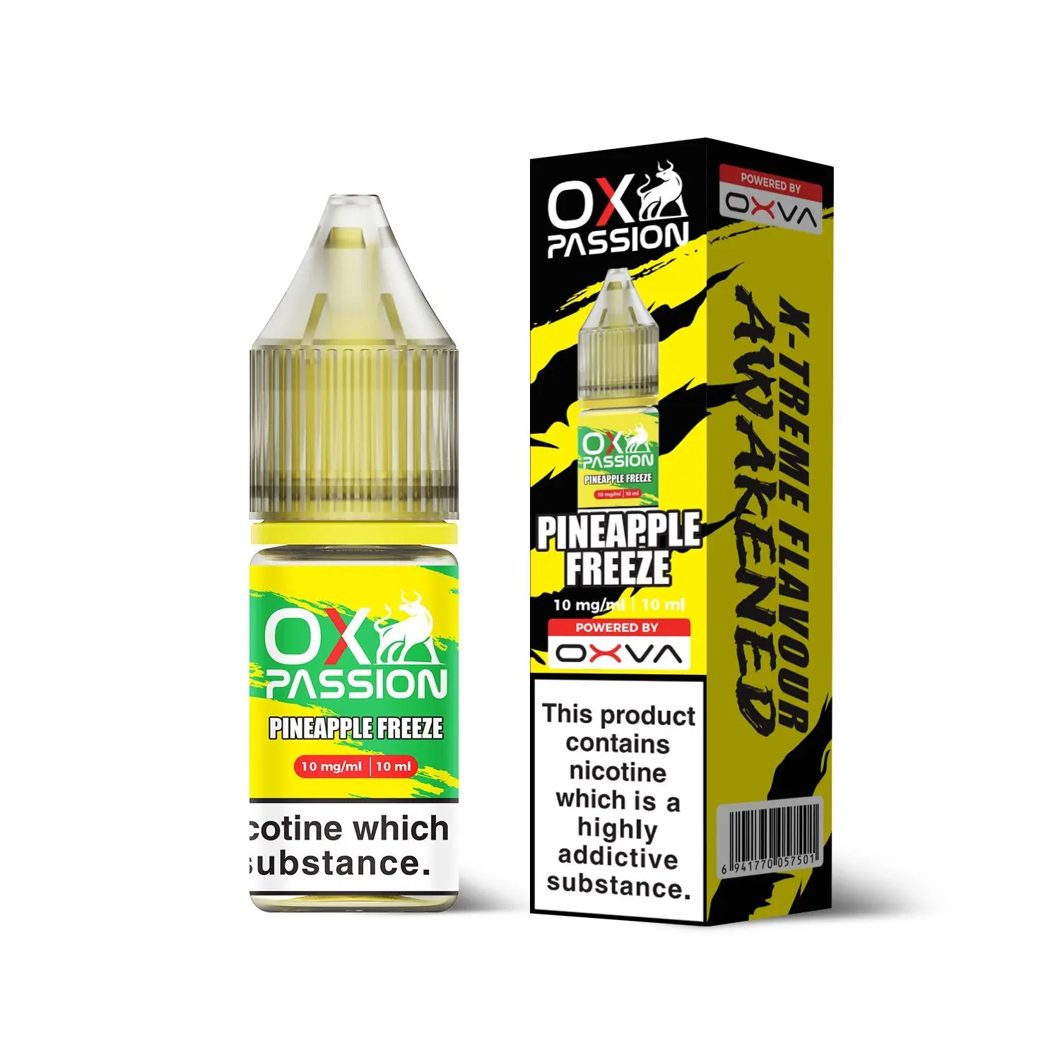 Pineapple Freeze Ox Passion Nic Salts By OXVA