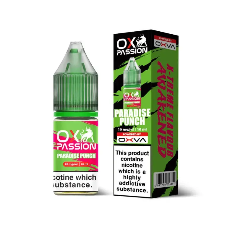 Paradise Punch Ox Passion Nic Salts By OXVA