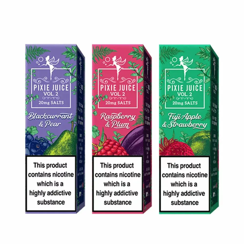 Raspberry Plum Pixie V2 Nic Salts - Image 3