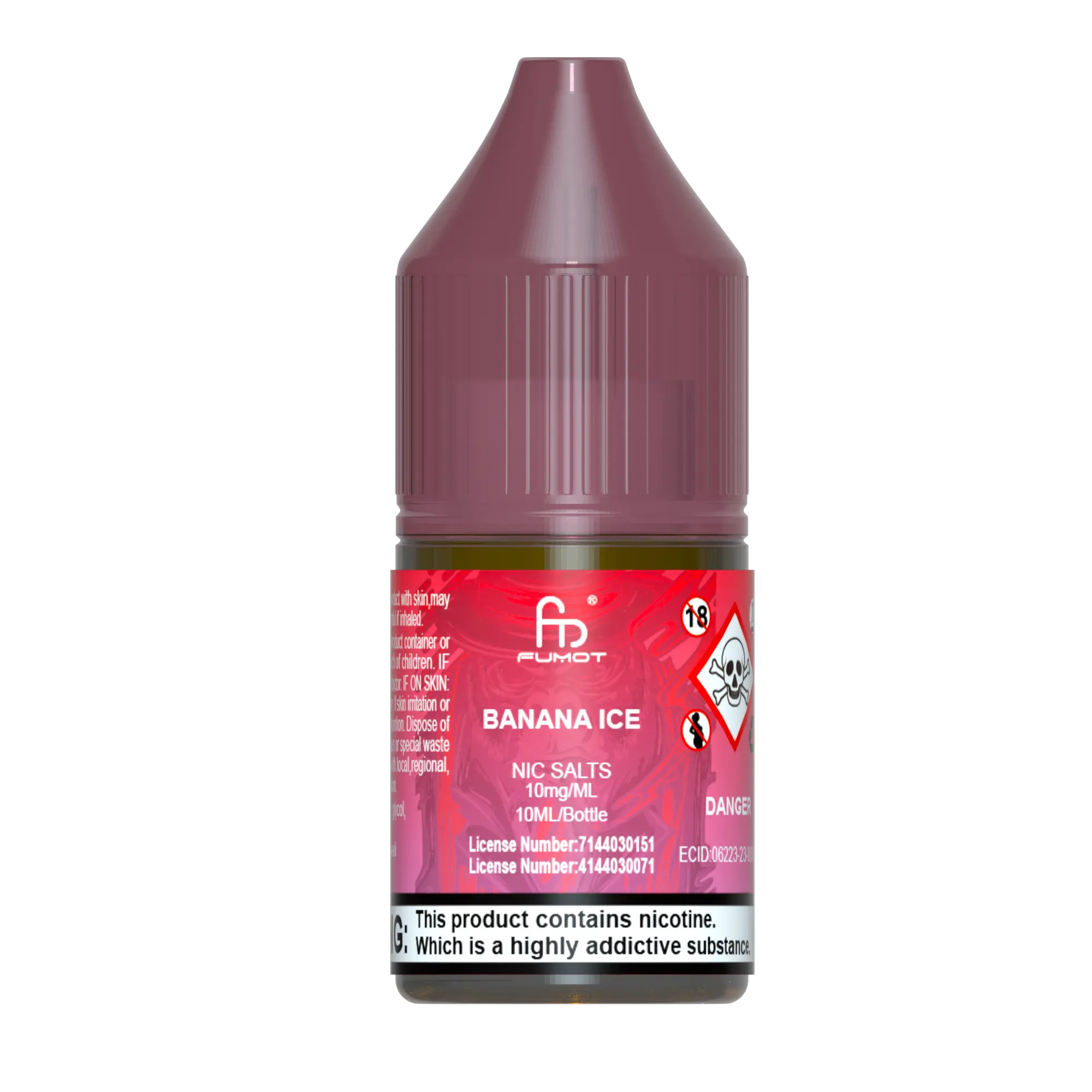 Banana Ice R and M Nic Salts - Fumot
