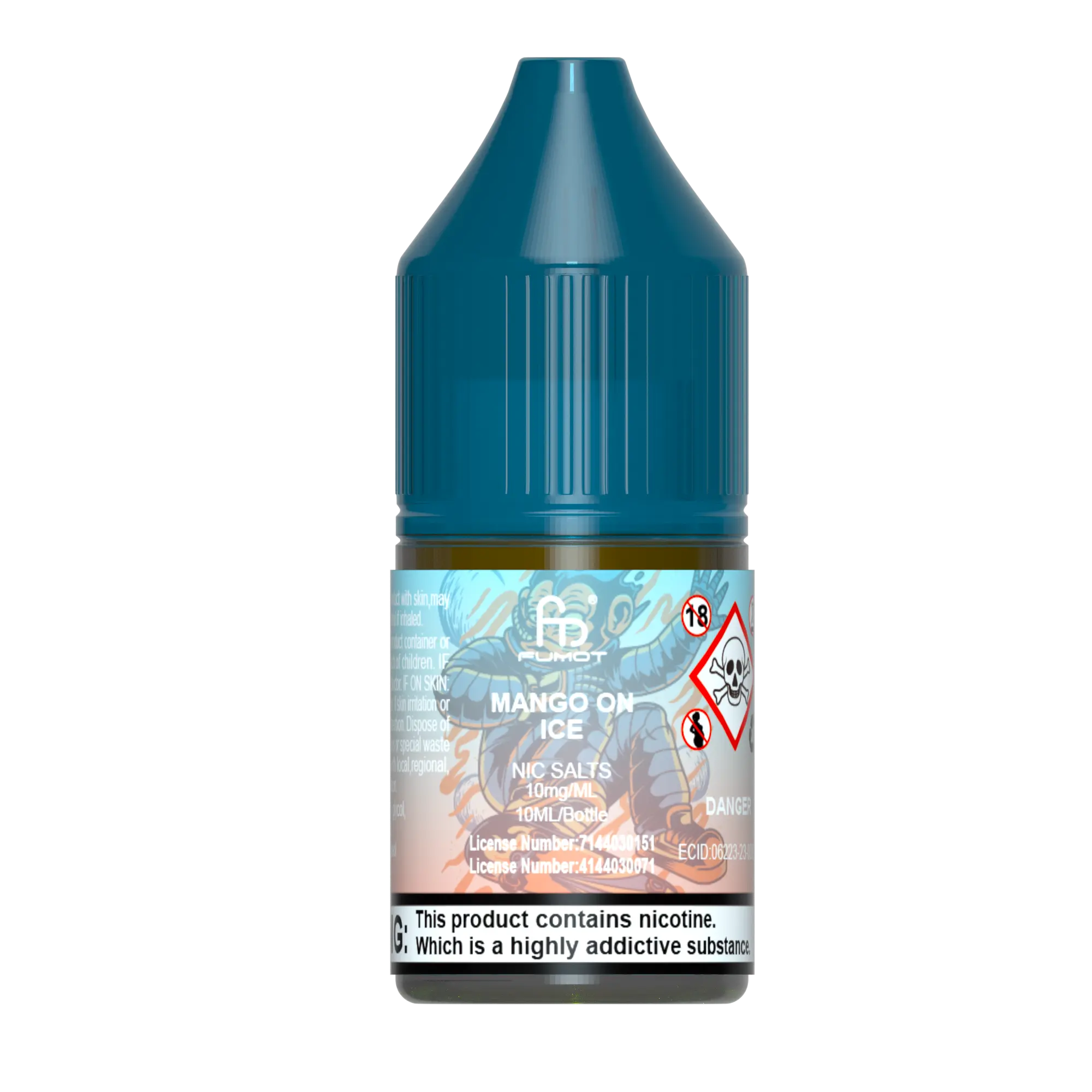 Mango On Ice R and M Nic Salts - Fumot