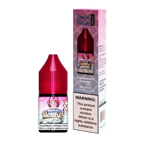 Strawberry Banana R and M Nic Salts - Fumot