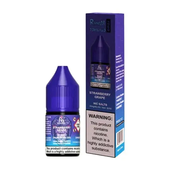 Strawberry Grape R and M Nic Salts - Fumot