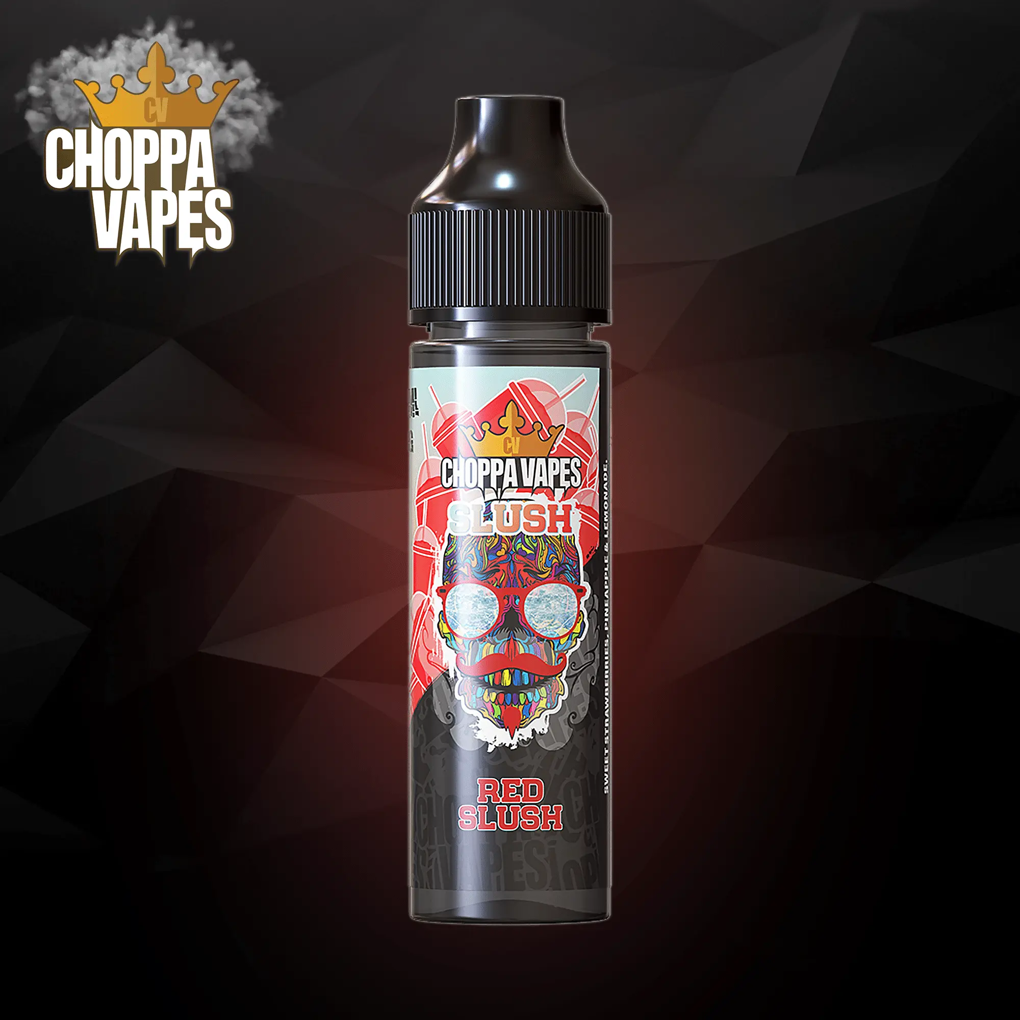 Red Slush Shortfill E-Liquid by Choppa Vapes