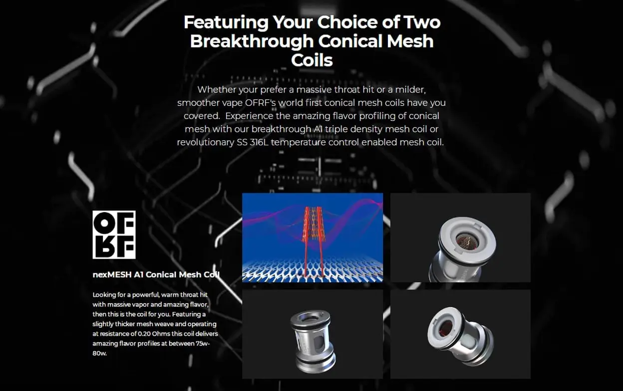 Replacement Coils For OFRF NexMESH Sub Ohm Tank UK - Image 5