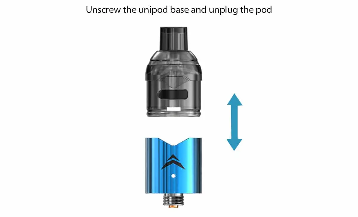 Replacement pods for Ijoy Diamond Vpc Ceramic Cotton Unipod UK - Image 3