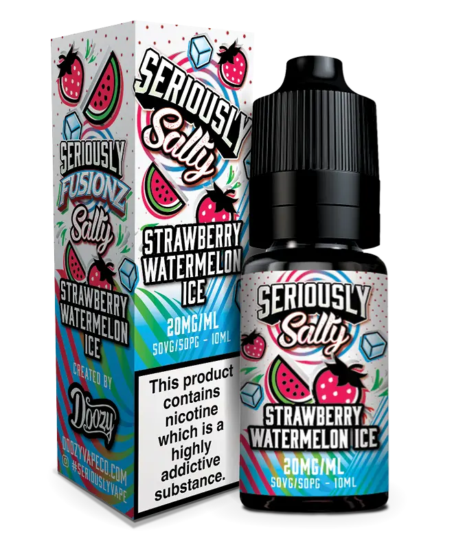 Strawberry Watermelon Ice Seriously Fusionz Nic salts