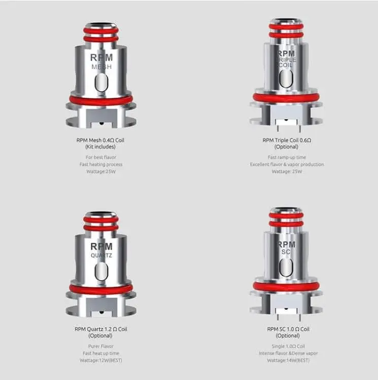 SMOK RPM Replacement Coils & RBA Deck UK - Image 2