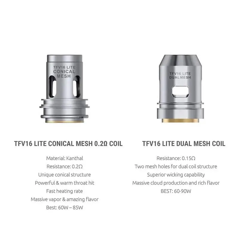 Smok TFV16 Lite Mesh Coils - UK - Image 2