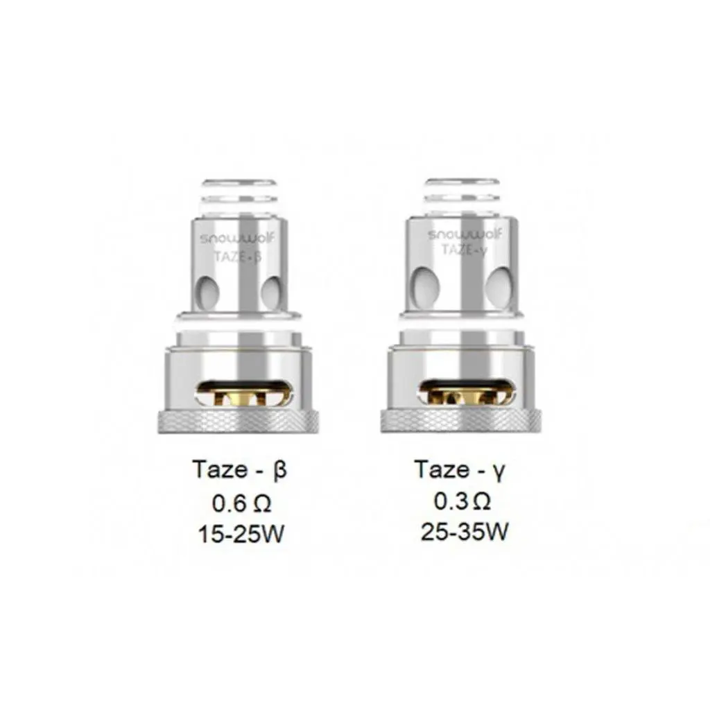 SnowWolf Taze Replacement Coils 5pcs - UK