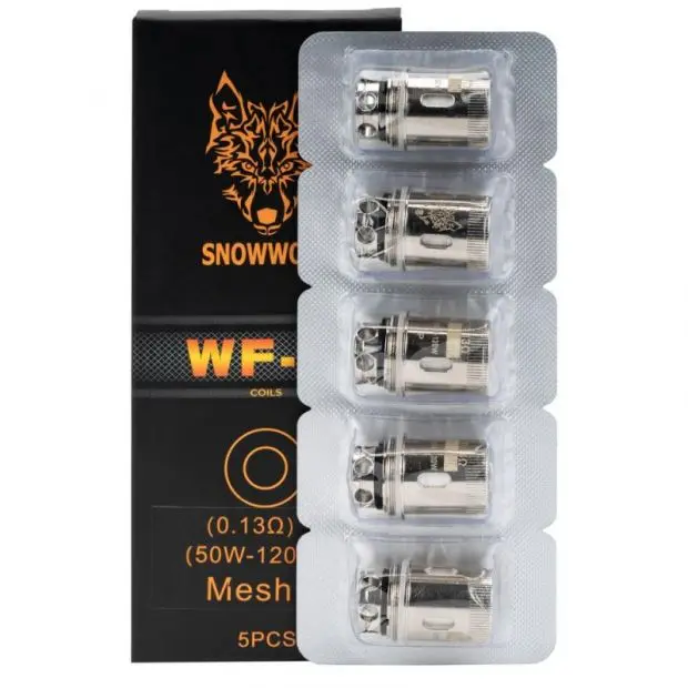 Snowwolf WF Replacement Mesh Coils 5 Pack UK