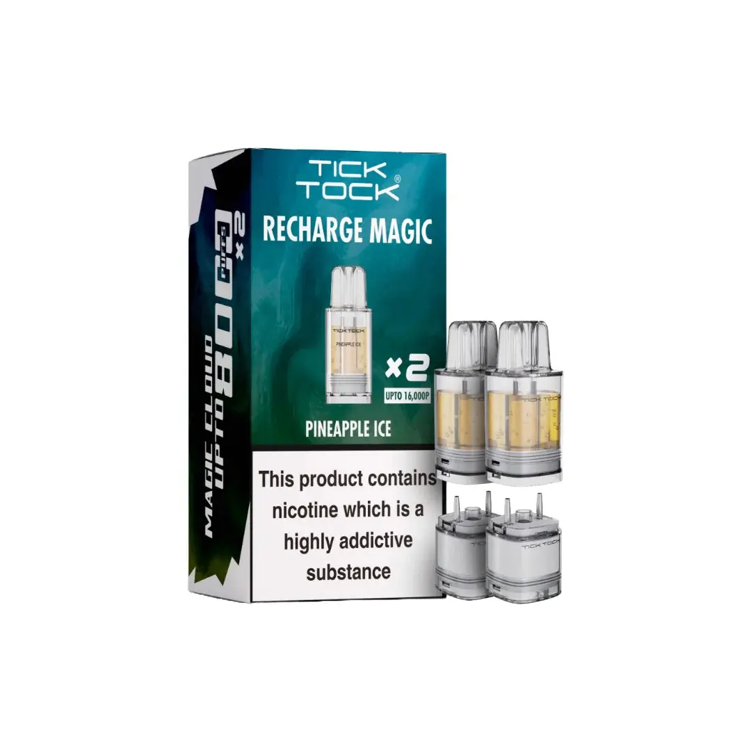 Tick Tock Recharge MAGIC 8K Prefilled Pods 8000 Puffs - Image 11