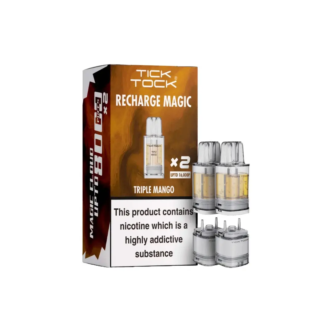 Tick Tock Recharge MAGIC 8K Prefilled Pods 8000 Puffs - Image 12