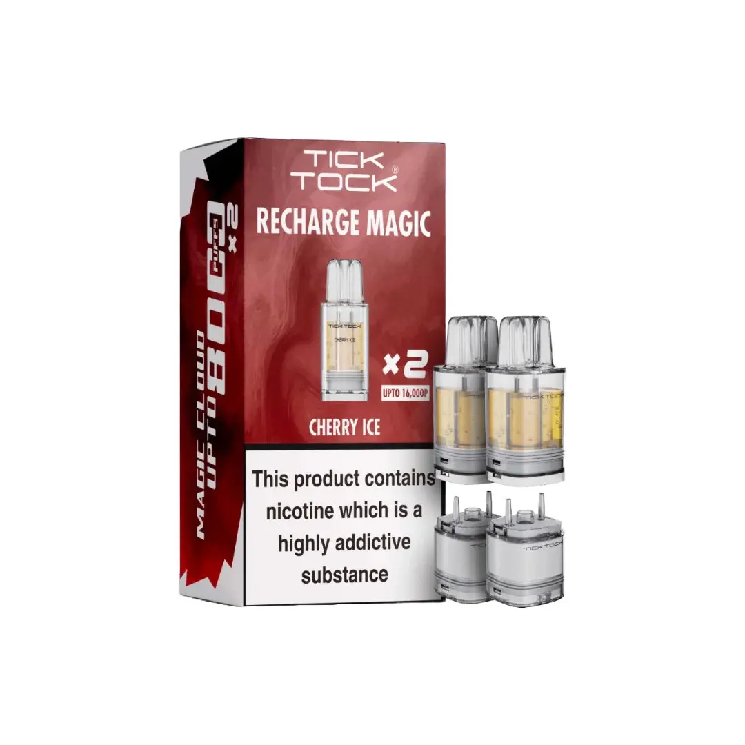 Tick Tock Recharge MAGIC 8K Prefilled Pods 8000 Puffs - Image 14