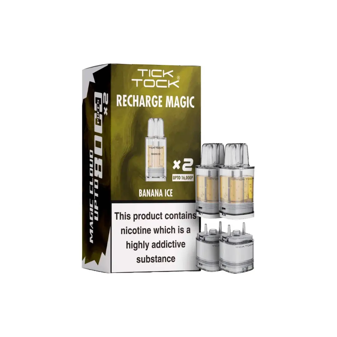 Tick Tock Recharge MAGIC 8K Prefilled Pods 8000 Puffs - Image 16