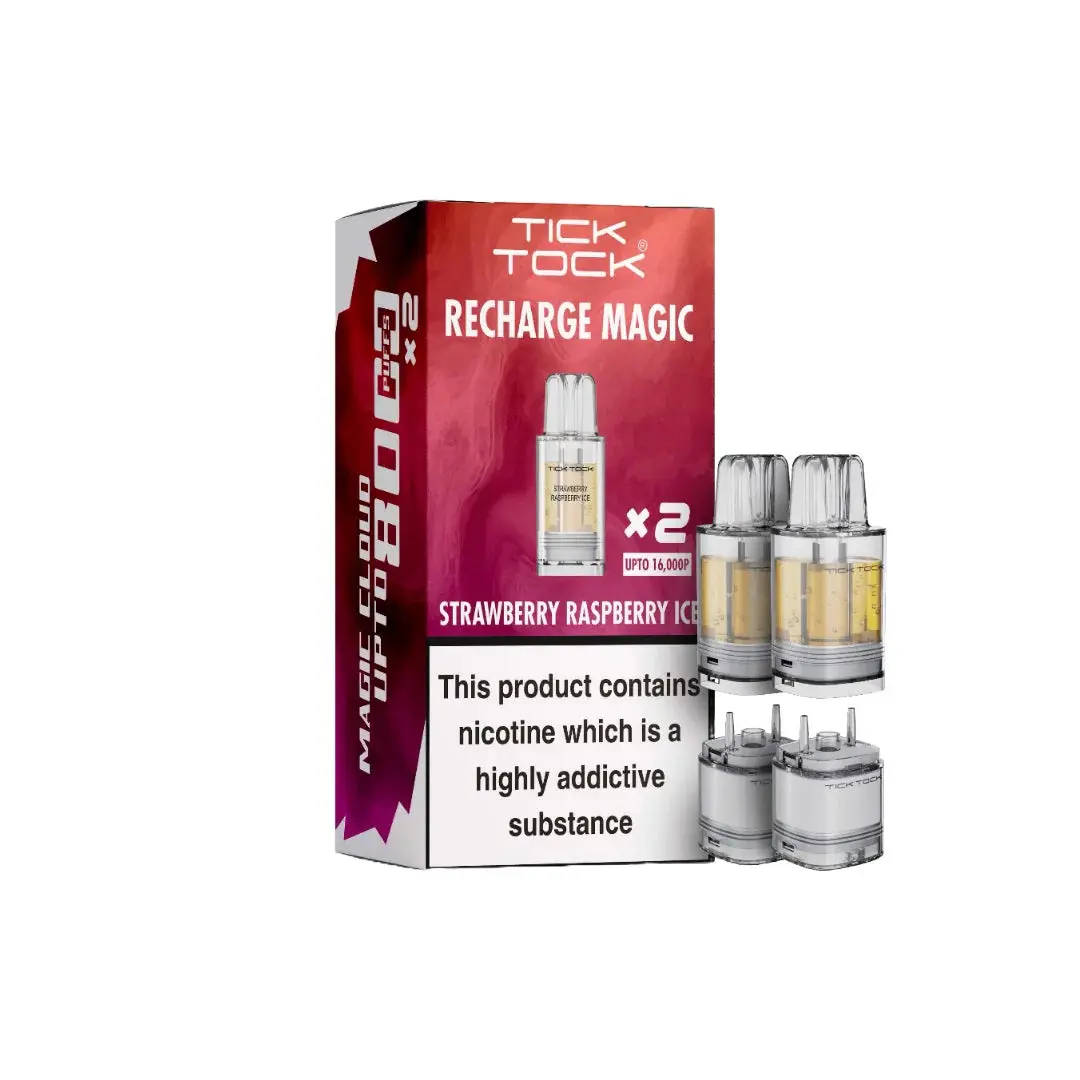 Tick Tock Recharge MAGIC 8K Prefilled Pods 8000 Puffs - Image 3