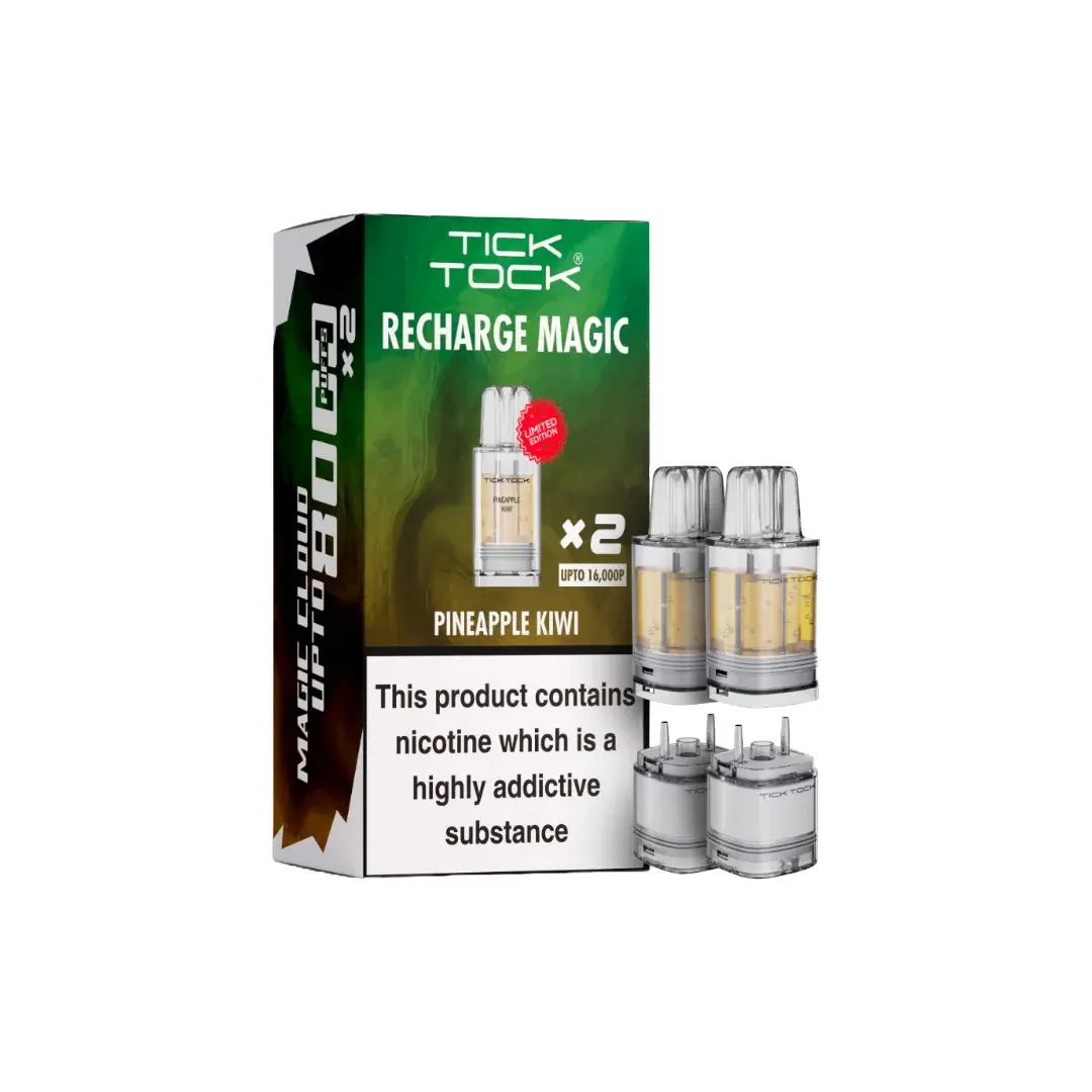 Tick Tock Recharge MAGIC 8K Prefilled Pods 8000 Puffs - Image 30