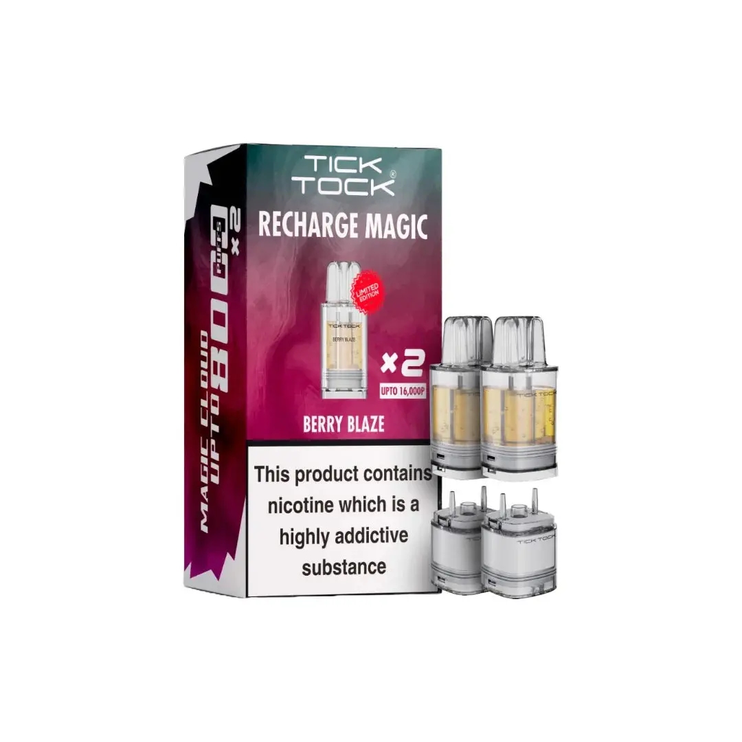 Tick Tock Recharge MAGIC 8K Prefilled Pods 8000 Puffs - Image 31