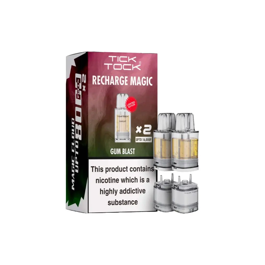 Tick Tock Recharge MAGIC 8K Prefilled Pods 8000 Puffs - Image 33