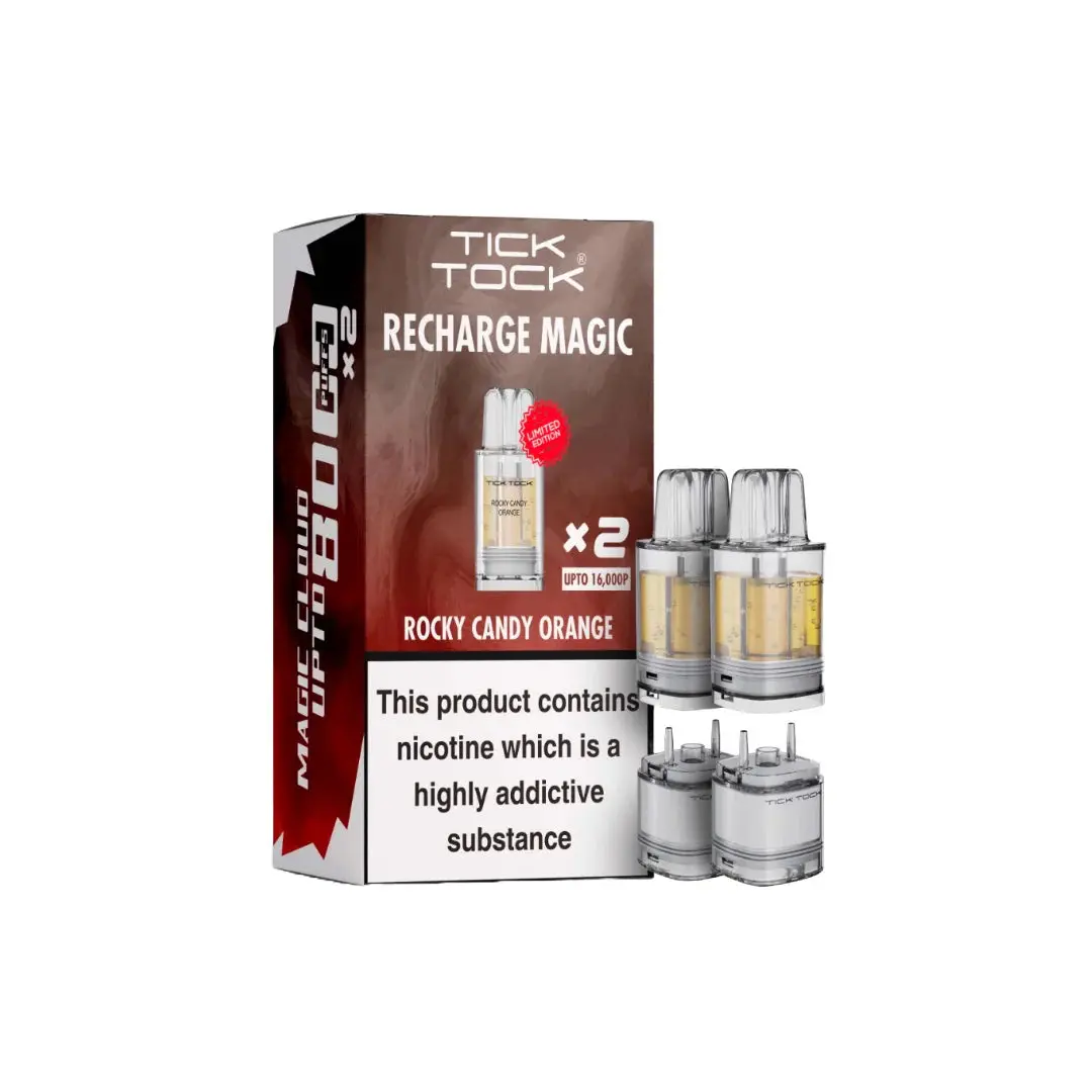 Tick Tock Recharge MAGIC 8K Prefilled Pods 8000 Puffs - Image 37
