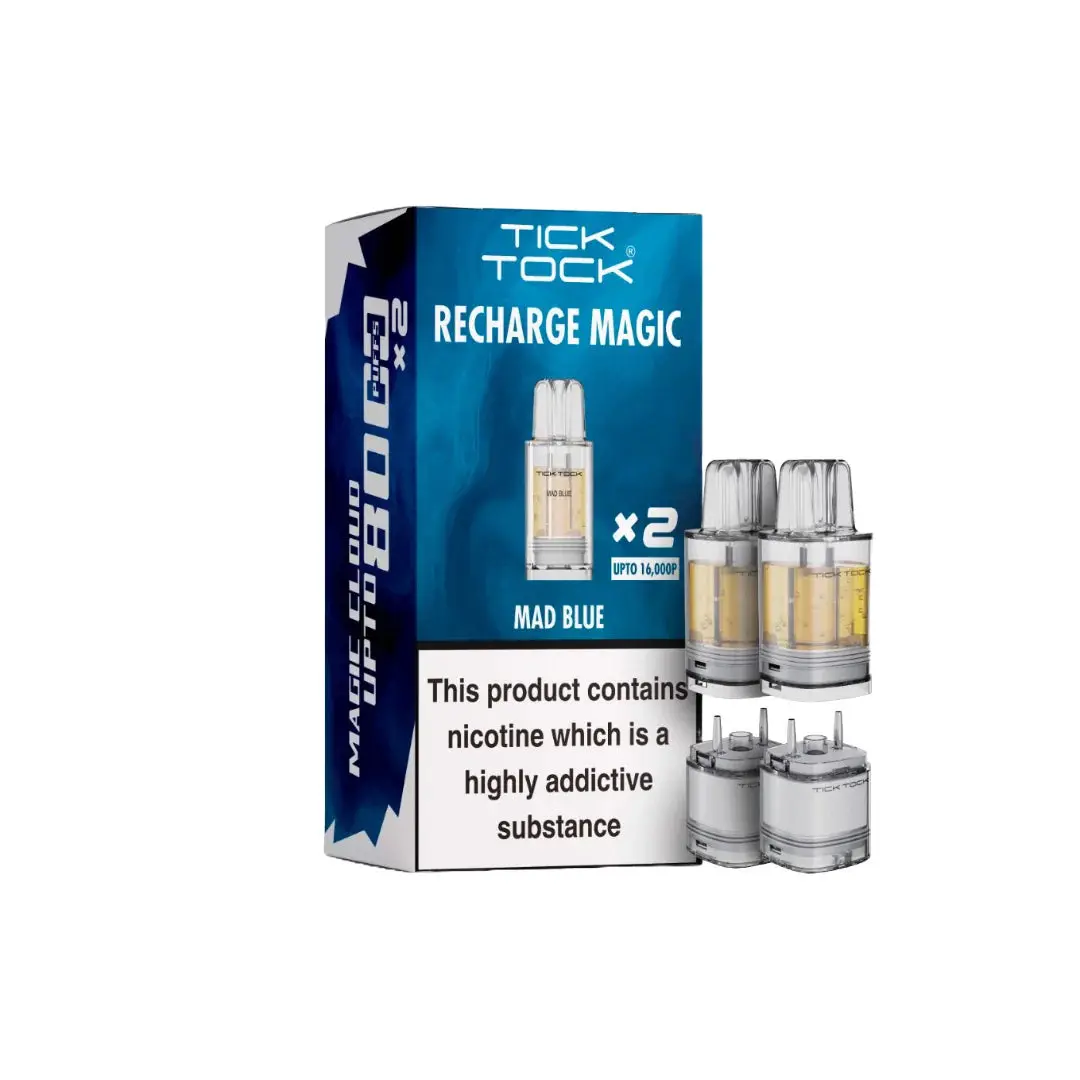 Tick Tock Recharge MAGIC 8K Prefilled Pods 8000 Puffs - Image 4
