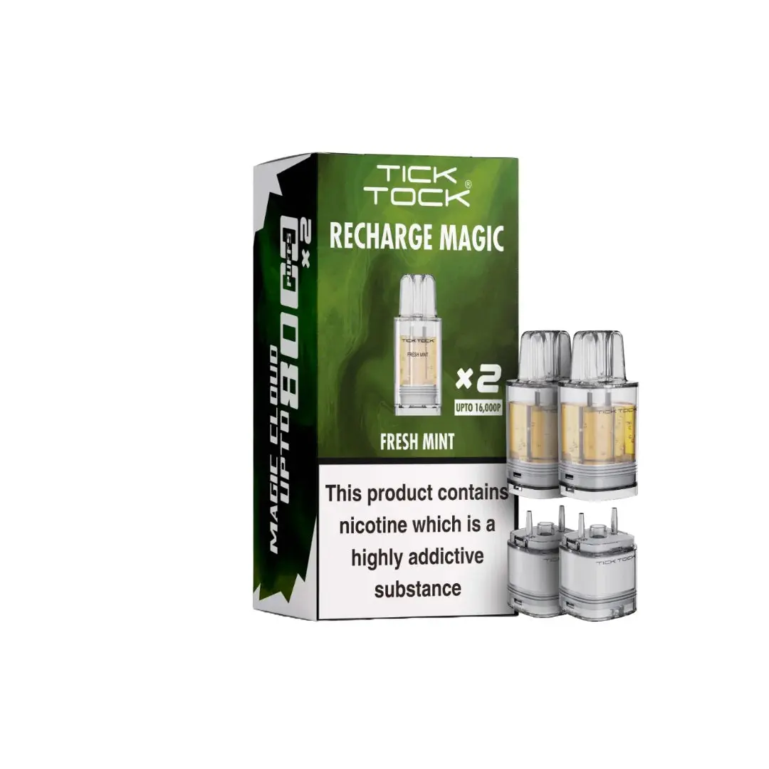 Tick Tock Recharge MAGIC 8K Prefilled Pods 8000 Puffs - Image 5