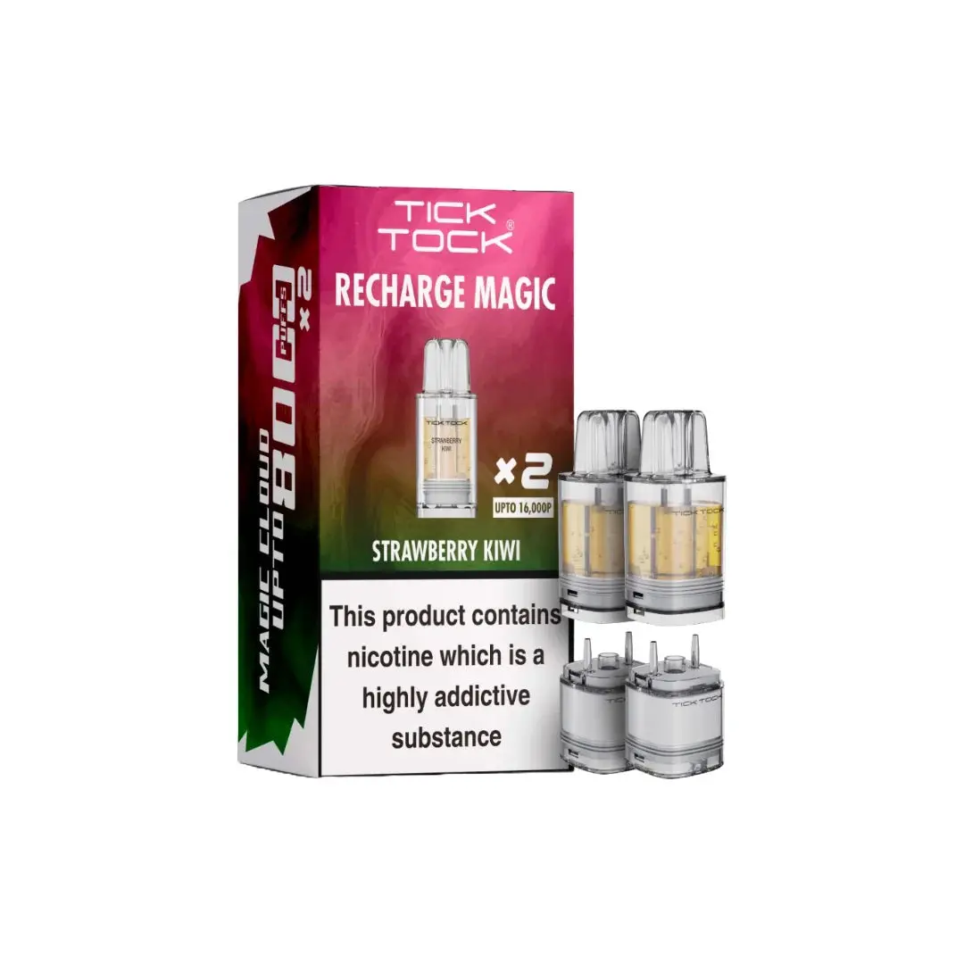 Tick Tock Recharge MAGIC 8K Prefilled Pods 8000 Puffs - Image 8
