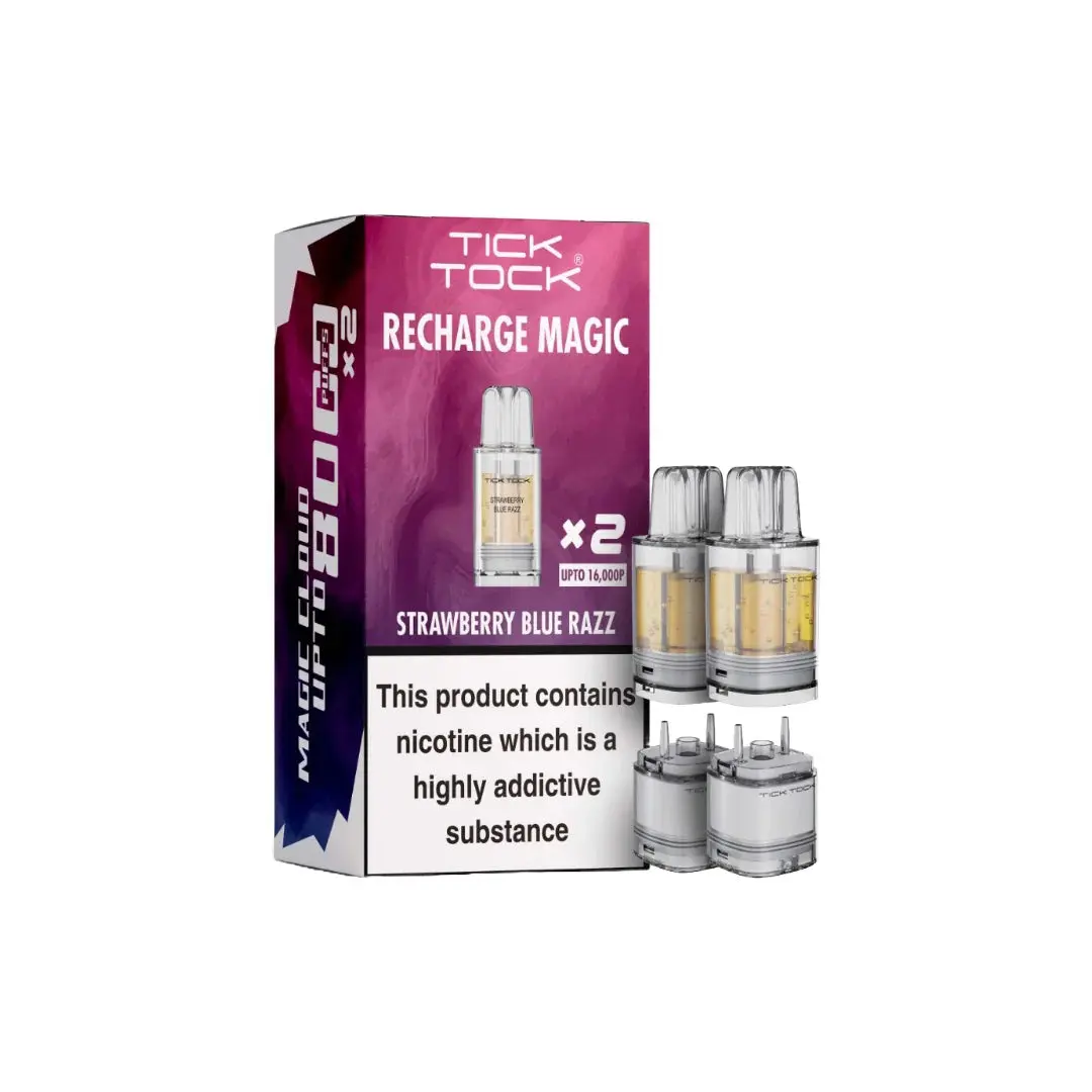 Tick Tock Recharge MAGIC 8K Prefilled Pods 8000 Puffs - Image 9
