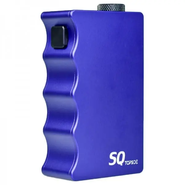 Topside SQ Mechanical Squonk Mod - Blue - Image 5