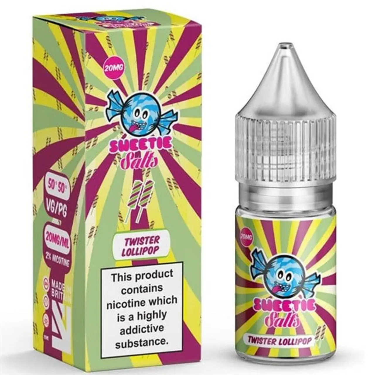 Twister Lollipop By Slushie Nic Salts