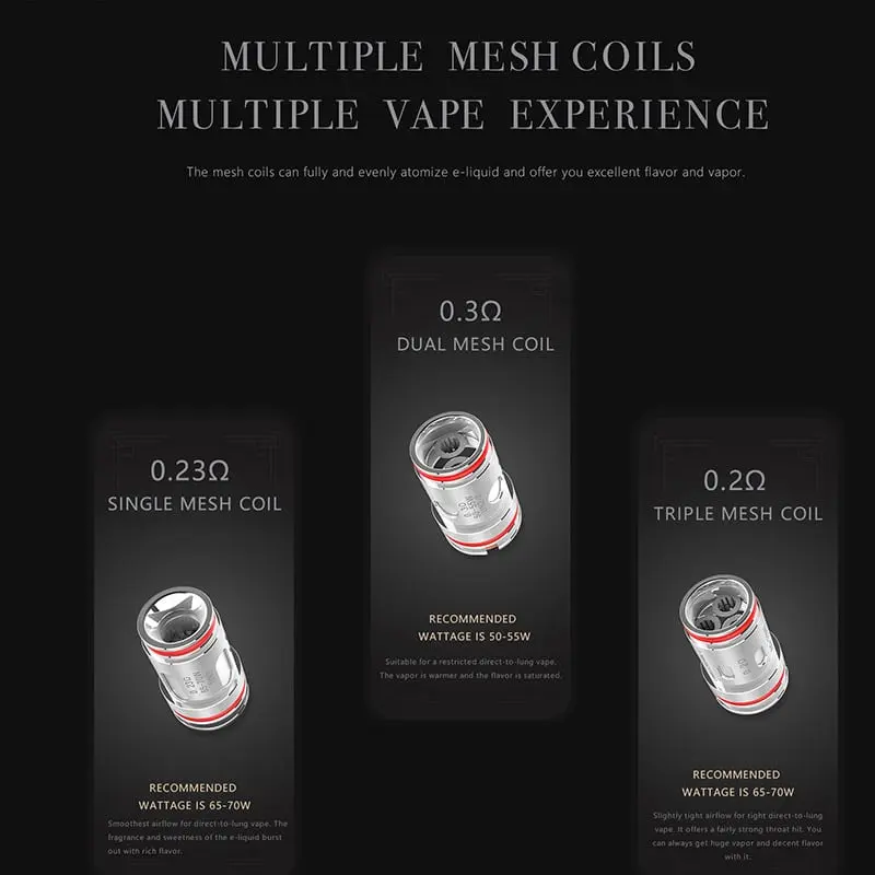 Uwell Crown 5 Replacement Coils - Image 2