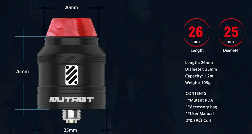 Vandy Vape Mutant RDA UK - Image 5