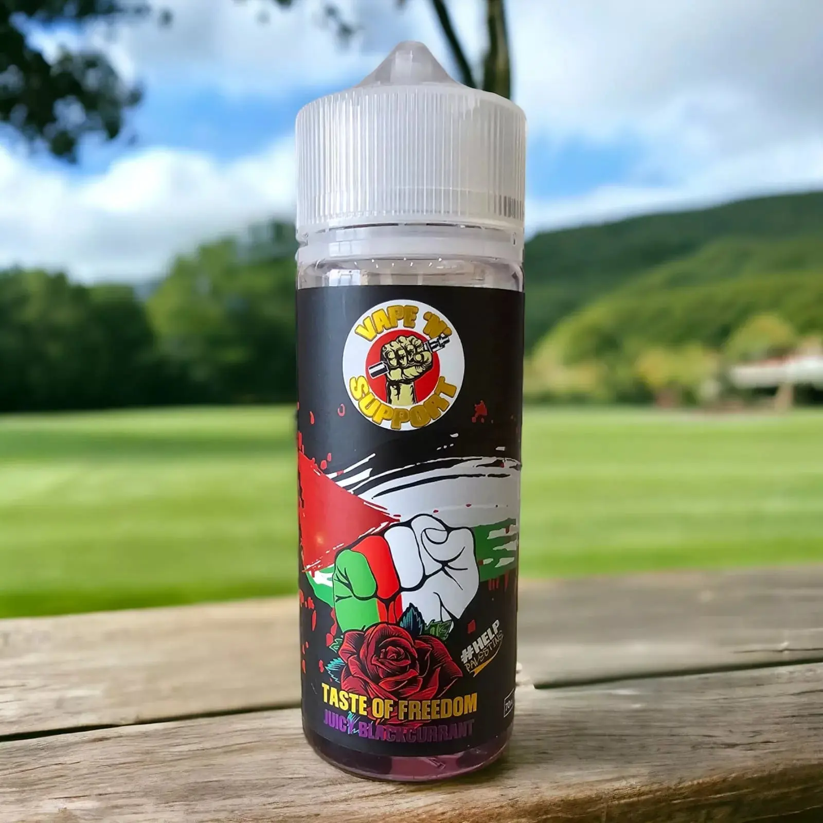Vape N Support - Juicy Blackcurrant 100ml