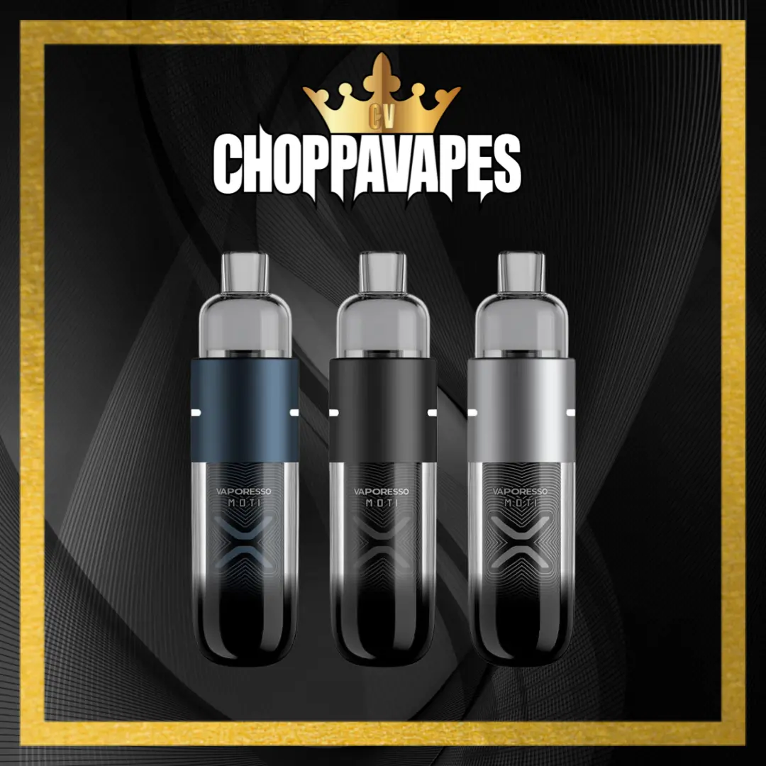Vaporesso X Moti Mini Pod Kit + 2 Free Nic Salts