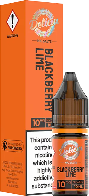 Blackberry Lime Vaporesso's Deliciu Nic Salts