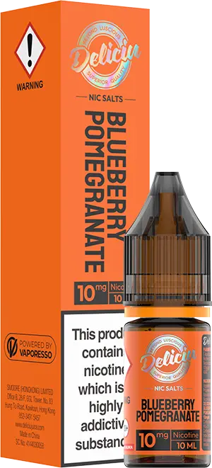 Blueberry Pomegranate Vaporesso's Deliciu Nic Salts