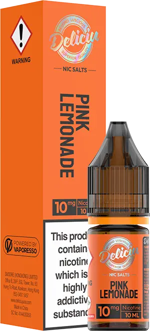Pink Lemonade Vaporesso's Deliciu Nic Salts
