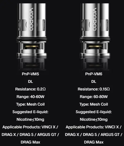 Voopoo PNP Replacement Coils For Vinci, Drag X/S, Argus - UK - Image 6
